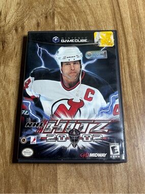 NHL Hitz 2002 20-02 Arcade Hockey Scott Stevens Nintendo GameCube No Manual